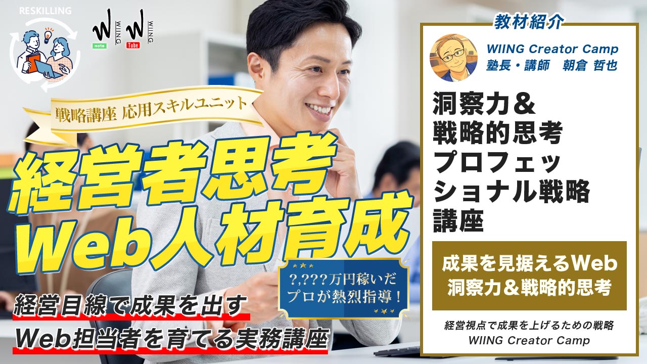 SKILL SET3スキルユニット【経営視点で成果を上げるための7つの戦略】のイメージ